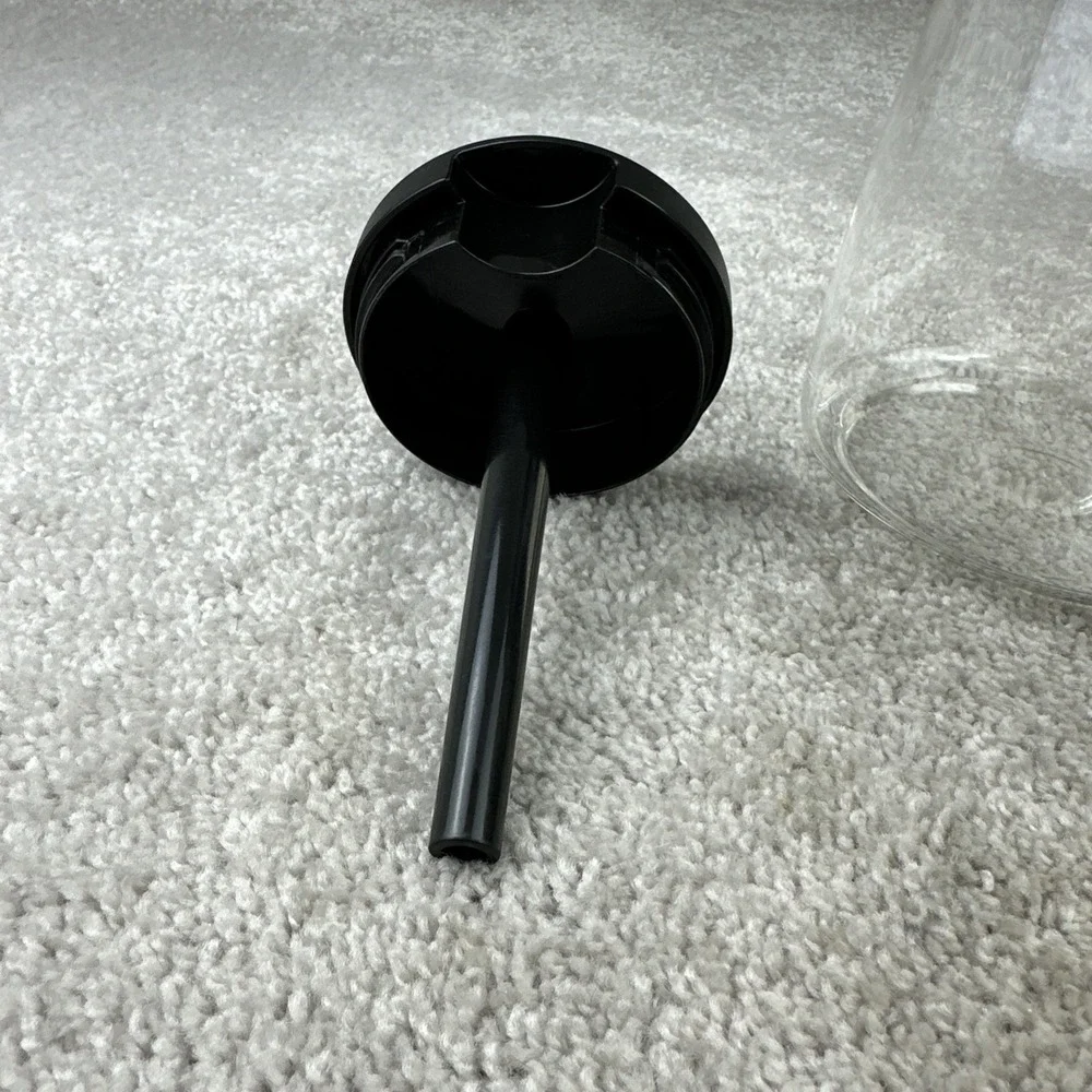 Ninja Coffee Replacement Glass Carafe Fits CFP Series 32 & Others Wide Mouth Lid